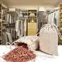 Eluck 22 Pack Cedar Hanger Moth Protection Closet Cedar for Moth(9.451.70.9) for Protection Against Midew and Odor