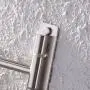 KES SUS 304 Stainless Steel Swing Out Towel Bar 6-Bar Folding Arm Swivel Hanger Bathroom Storage Organizer Rustproof Wall Mount, Brushed Finish, A2102S6-2