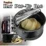 The Elixir Deco Premium Hat Pop up Storage Bag, Large Hat Storage Travel Bag Round Hat Boxes Container, Keeps Out Dust and Dirt The Elixir Deco Premium Hat Pop up Storage Bag, Large Hat Storage Travel Bag Round Hat Boxes Container, Keeps Out Dust and Dirt