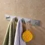 3M Self Adhesive Hooks Without Drilling, 304 Stainless Steel Heavy Duty Bathroom Hook Towel Robe Coat Clothes Bag Hanger Holder for Bathroom, Kitchen,Room (5-hook 1 PCS) 3M Self Adhesive Hooks Without Drilling, 304 Stainless Steel Heavy Duty Bathroom Hook Towel Robe Coat Clothes Bag Hanger Holder for Bathroom, Kitchen,Room (5-hook 1 PCS)