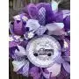 Purple lavender wreath| Purple lavender truck wreath | Lavender door hanger| Purple Door Hanger| Purple Decor| Hard Working Mom| Free Shipping