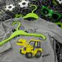 HANGERWORLD 25 Green 11.8inch Plastic Kids Coat Clothes Garment Baby Toddler Top Hangers