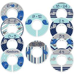 Mumsy Goose Nursery Closet Dividers Closet Organizers Baby Boy Clothes Dividers Nautical