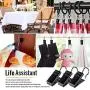 Teenitor 100 Pack Curtain Clips Stainless Steel Light Hanger Hooks Christmas Party Decor Supplies for Camp Tent Photo Display Indoor and Outdoor Decoration