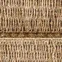 Trademark Innovations Rectangular Seagrass Baskets Lids (Set of 3), Brown