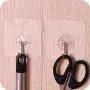 Sucker Hook,Lovewe 10x Strong Transparent Suction Cup Sucker Wall Hooks Hanger For Kitchen Bathroom
