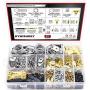DYWISHKEY Picture Hanging Kit, 815 PCS Heavy Duty Assorted Picture Hangers Hooks Nails and Screws, Picture Hangers Assortment Kit for Wall Mounting