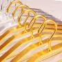 Vory Aluminum Hanger Clothes Rack Hanger Metal Clothes Rack into The Family with Simple Clothing Support,10, Gold Vory Aluminum Hanger Clothes Rack Hanger Metal Clothes Rack into The Family with Simple Clothing Support,10, Gold