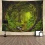 Tushelia Forest Tapestry Nature Tree Cave Tapestry Wall Hanging Misty Forest Tapestry Stream Through Rainforest Tapestry Landscape Wall Tapestry Jungle Creek Psychedelic Tapestry for Living Room Tushelia Forest Tapestry Nature Tree Cave Tapestry Wall Hanging Misty Forest Tapestry Stream Through Rainforest Tapestry Landscape Wall Tapestry Jungle Creek Psychedelic Tapestry for Living Room