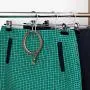 HANGERWORLD 12 Chrome 13.4inch Metal Pants Skirt Adjustable Black Non Slip Clip Coat Clothes Garment Hangers Accessory Hook HANGERWORLD 12 Chrome 13.4inch Metal Pants Skirt Adjustable Black Non Slip Clip Coat Clothes Garment Hangers Accessory Hook