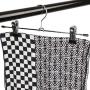 High-tech type 1pc Metal Hanger with Pants Clip Metal Non Slip Clothes Pants clamp Hanger,2