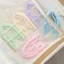 Allegro Huyer Plastic Hangers 10 Pieces Travel Portable Folding Hanger Multifunction Magic Stretch Clothes Plastic Hangers Travel Artifact Suit 10 TXJ