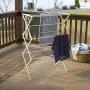 Household Essentials 5001 Collapsible Folding Wooden Clothes Drying Rack For Laundry | Pre Assembled Household Essentials 5001 Collapsible Folding Wooden Clothes Drying Rack For Laundry | Pre Assembled