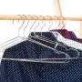 Jetdio 17.7& Stainless Steel Strong Metal Wire Hangers Clothes Hangers, Coat Hanger, Standard Suit Hangers, Ideal for Everyday Use, 30 Pack Jetdio 17.7& Stainless Steel Strong Metal Wire Hangers Clothes Hangers, Coat Hanger, Standard Suit Hangers, Ideal for Everyday Use, 30 Pack