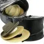 The Elixir Deco Premium Hat Pop up Storage Bag, Large Hat Storage Travel Bag Round Hat Boxes Container, Keeps Out Dust and Dirt The Elixir Deco Premium Hat Pop up Storage Bag, Large Hat Storage Travel Bag Round Hat Boxes Container, Keeps Out Dust and Dirt