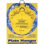 Flatirons Disc Adhesive Plate Hanger Set (2-3 Inch and 2-4 Inch Hangers)
