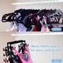 IEOKE Space Saving Top Tank Hangers 2-Pack Non Slip Velvet, Bra Scarf Camisole Jewelry Top Swim Suit Strap Skirt Hangers Organizer for Women’ Closet IEOKE Space Saving Top Tank Hangers 2-Pack Non Slip Velvet, Bra Scarf Camisole Jewelry Top Swim Suit Strap Skirt Hangers Organizer for Women’ Closet