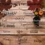 BLESSED Thanksgiving Wall Hanger - Fall Decorations - Fall Thanksgiving Wall Decor - Wire Words - Any Writing Possible - ThanksgivingWriting