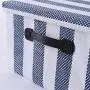 Storage Bins Decorative Storage Boxes Organizer Bins with Lids Handles for Home Fabric Bins Memory Boxes with Lid Empty Gift Basket for Toys(14.5 x 10 x 8.3 Inch,3-Pack)