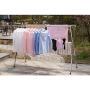 LiuJianQin Drying rack? ZXQZ Clothes Rack/Folding / Telescopic Double Pole/Stainless Steel Clothes Hanger/Outdoor Balcony X-type Clothes Hanger Clothes hanger? (Size : 2.4m) LiuJianQin Drying rack? ZXQZ Clothes Rack/Folding / Telescopic Double Pole/Stainless Steel Clothes Hanger/Outdoor Balcony X-type Clothes Hanger Clothes hanger? (Size : 2.4m)
