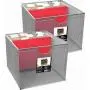 Neat Life Mesh Office File Organizer Storage Boxes with Side Hanging Rails ? Silver (2 Pack) Neat Life Mesh Office File Organizer Storage Boxes with Side Hanging Rails ? Silver (2 Pack)