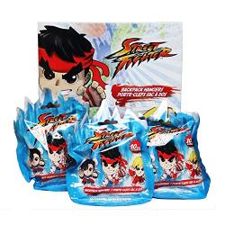 Capcom Street Fighter Backpack Hangers - 3 Blind Bags