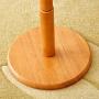 Creative Solid Wood Coat Rack Childrens Coat Hanger Simple Bedroom Coat Hanger Single Leg Coat Rack Clothes Hook (Color : X)