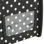 HANGERWORLD Medium Black Polka Dot Wedding Dress Bridal Gown Garment Storage Boxes and Travel Carry Case HANGERWORLD Medium Black Polka Dot Wedding Dress Bridal Gown Garment Storage Boxes and Travel Carry Case