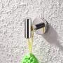 JOMAY Bathroom Towel Hooks for Hanging, Simple Robe Hooks Wall Hooks Heavy Duty, Door Holder Clothes Hanger Wall Mounted, Rustproof Polished SUS 304 Stainless Steel for Bath Kitchen Hotel