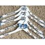 Wedding Hangers Personalized, Brides Hanger, Bridesmaids Hangers, Bride To Be Hanger, Bridal Party Hangers Set of 7