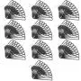 100 Pack ClutterFREE Cascade Hangers - Black
