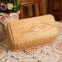 Teng Tian Basket Storage Basket Square Boxes Desktop Organizer America White Wood Imported Indonesian Rattan Casual Style,