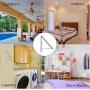 Folding Closet Rods Clothes Hanger Wall Mounted Retractable Clothes Hanger & Drying Rack Great Space Saver