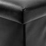 Beowind Practical Folding Storage Ottoman Versatile Space-Saving Storage Square Shape Surface Toy Boxes Footstool Black (02 Black) Beowind Practical Folding Storage Ottoman Versatile Space-Saving Storage Square Shape Surface Toy Boxes Footstool Black (02 Black)