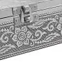 Set of 2 Aluminium Oxidized Buddha Embossed Travel Portable Trinket Jewelry Organizer Boxes Storage Set of 2 Aluminium Oxidized Buddha Embossed Travel Portable Trinket Jewelry Organizer Boxes Storage