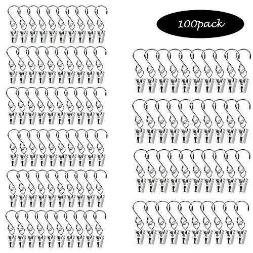 100 Pcs Party Light Hanger Hanging Clamp Hooks Hanger Clips for String Lights Party Supplies Outdoor Activities 100 Pcs Party Light Hanger Hanging Clamp Hooks Hanger Clips for String Lights Party Supplies Outdoor Activities