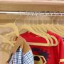 Yaheetech 200 Pcs Velvet Clothes Hangers-Ultra Thin Clothes Racks Perfect for Space Saving, Beige Yaheetech 200 Pcs Velvet Clothes Hangers-Ultra Thin Clothes Racks Perfect for Space Saving, Beige