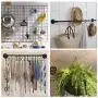 12pcs Heavy Duty Aluminum Black S Shaped Hooks, Hanging Hangers Hooks, Matte Finish S Hooks for Hanging Pots, Pans, Plants, Clothes, Towels(Black) 12pcs Heavy Duty Aluminum Black S Shaped Hooks, Hanging Hangers Hooks, Matte Finish S Hooks for Hanging Pots, Pans, Plants, Clothes, Towels(Black)