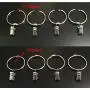 DODXIAOBEUL 2 inch Interior Diameter Open and Close Solid Metal Curtain Ring Hook Rustproof,Movable Clasp Suitable Fixed Pole Shower Curtain Rings/Strong Hooks Set Silver (36) DODXIAOBEUL 2 inch Interior Diameter Open and Close Solid Metal Curtain Ring Hook Rustproof,Movable Clasp Suitable Fixed Pole Shower Curtain Rings/Strong Hooks Set Silver (36)