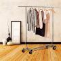 Gotobuy Clothing Garment Rack Clothes Hanger Rolling (Style 3)