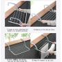 SHANGXIAN Balcony Folding Rack Bedroom Clothes Hanger Indoor And Outdoor Retractable Drying Racks 19.68 12.99 6.69“