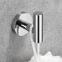 Nolimas Polished Chrome Towel Coat Hooks SUS304 Stainless Steel Bathroom Clothes Garage Hotel Cabinet Closet Sponges Robe Hook Wall Mounted Round Kitchen Heavy Duty Bath Door Hanger 2 Pack