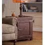 Portland Ice Boxes Wooden Side Table, 22 L x 18 W x 23.5 H - Walnut Finish Portland Ice Boxes Wooden Side Table, 22 L x 18 W x 23.5 H - Walnut Finish