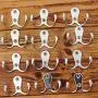 Rustic Coat Hooks Double Prong Wall Mounted 12 Packs with 28 Screws 20 LB Utility Hooks Heavy Duty Towel Hooks Retro Double Hooks for Coat, Scarf, Bag, Towel, Key, Cap, Cup (5# Silver 12 Pack) Rustic Coat Hooks Double Prong Wall Mounted 12 Packs with 28 Screws 20 LB Utility Hooks Heavy Duty Towel Hooks Retro Double Hooks for Coat, Scarf, Bag, Towel, Key, Cap, Cup (5# Silver 12 Pack)
