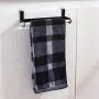 Yamalans Durable Double Hangers Wall Mounted Stand Bathroom Toilet Towel Holder Rack Kitchen Washing Cloth Hanger Shelf Black Yamalans Durable Double Hangers Wall Mounted Stand Bathroom Toilet Towel Holder Rack Kitchen Washing Cloth Hanger Shelf Black