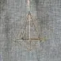 CLoverUS Modern Design Suspend Macrame Plant Hanger Hand Iron Hanging Planter Basket