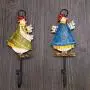 Monrocco Set of 2 Decorative Rooster Design Mounted Wall Hooks Hangers Rack for Hat, Home Car Key, Towel, Cloth Monrocco Set of 2 Decorative Rooster Design Mounted Wall Hooks Hangers Rack for Hat, Home Car Key, Towel, Cloth