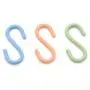 Mini Skater 2.5'' Small Plastic S Shaped Hooks, Multifunctional Portable S Shape Hanging Hooks for Hanging Plants, Kitchen, Bathroom Hook Clothes S-Hooks(10Pcs,Light Green) Mini Skater 2.5'' Small Plastic S Shaped Hooks, Multifunctional Portable S Shape Hanging Hooks for Hanging Plants, Kitchen, Bathroom Hook Clothes S-Hooks(10Pcs,Light Green)