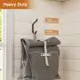 6 Pack Wall Hook for Hanging - 30 LB Wall Mount Hanger for Coat, Towel, Backpack, Clothes, Hat, Purse, Metal Black 6 Pack Wall Hook for Hanging - 30 LB Wall Mount Hanger for Coat, Towel, Backpack, Clothes, Hat, Purse, Metal Black