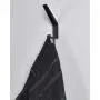 Coat Hooks Wall Mounted Towel Holder Heavy Duty Aluminum Double Robe Hanger for Bathroom Kitchen Office Farmhouse 2 Pack Anodized (Black)